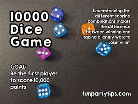 dice 10000 scoring|10000 Dice Game Rules and Scoring for Epic, Family Fun.